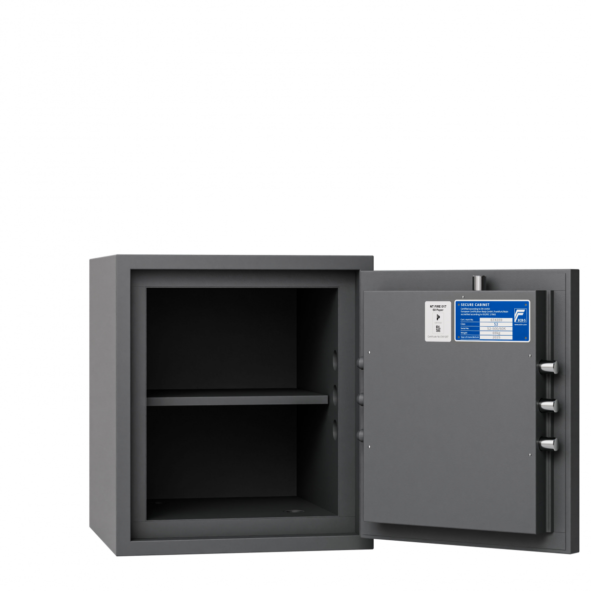 Stöldskyddsskåp Robur Safe S2 500/60P kodlås i gruppen Alla produkter / Stöldskyddsskåp hos MBG Sweden (MBG680660)