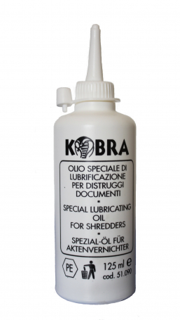 Olja till dokumentförstörare 125 ml
