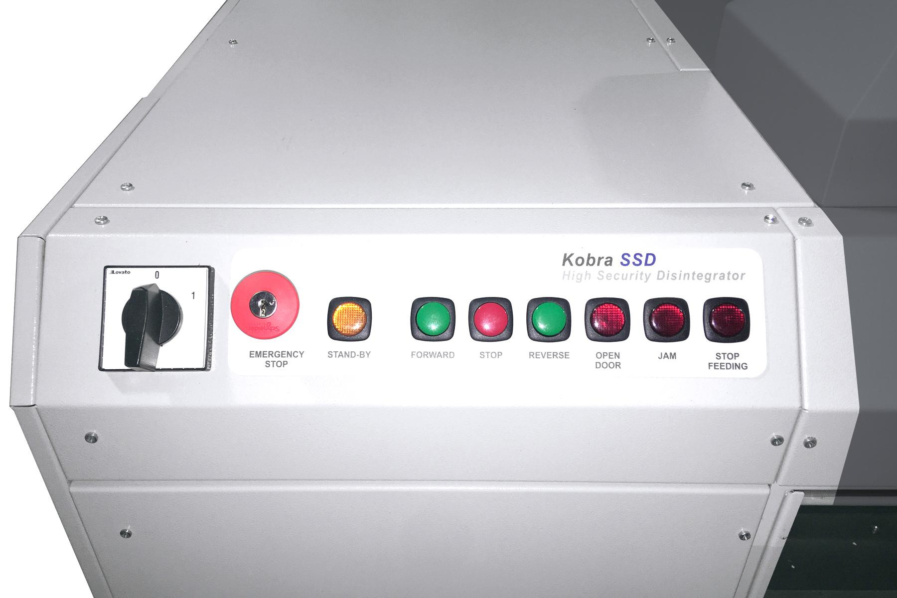 Destrueringsmaskin MBG SSD HS