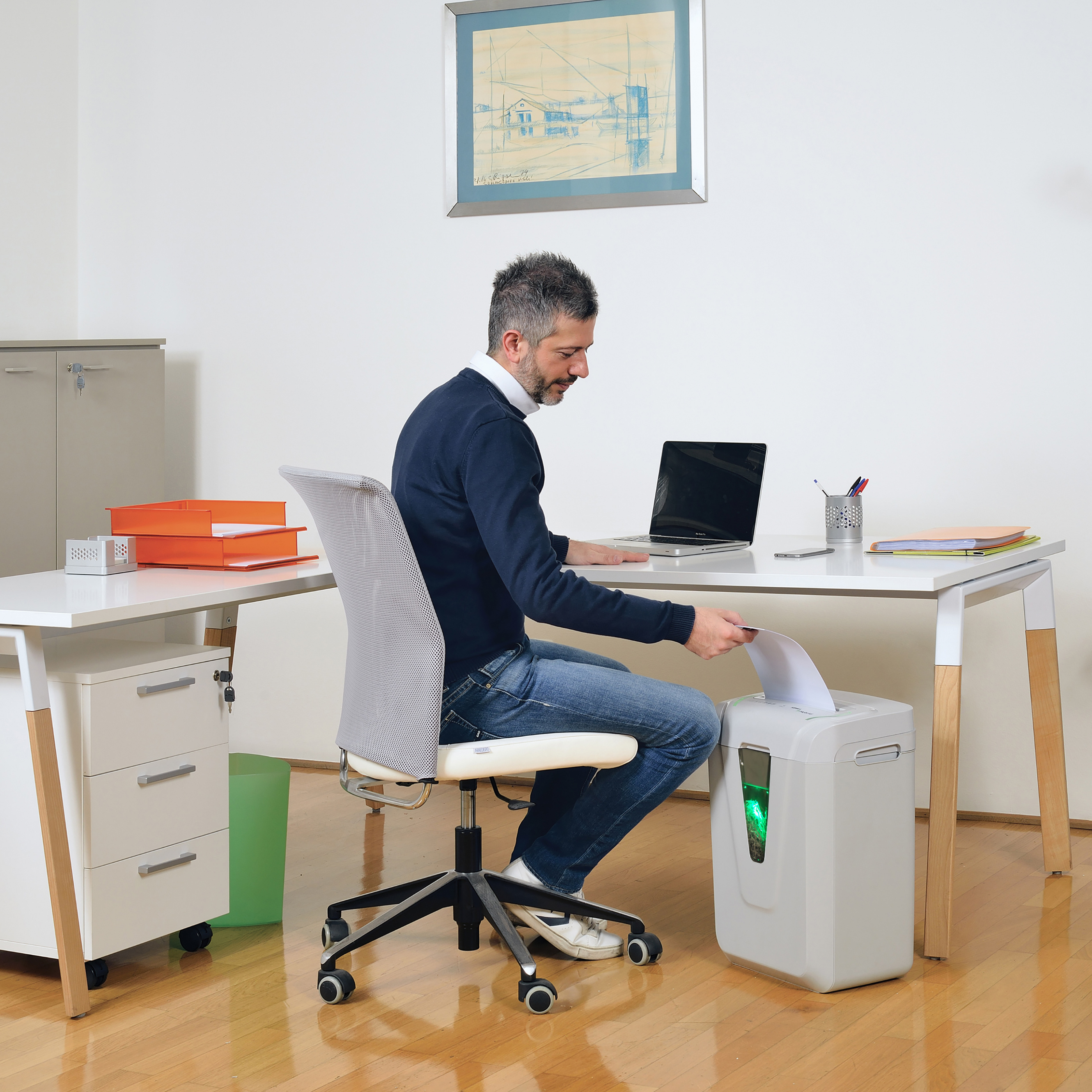 Dokumentförstörare MBG Hybrid-S