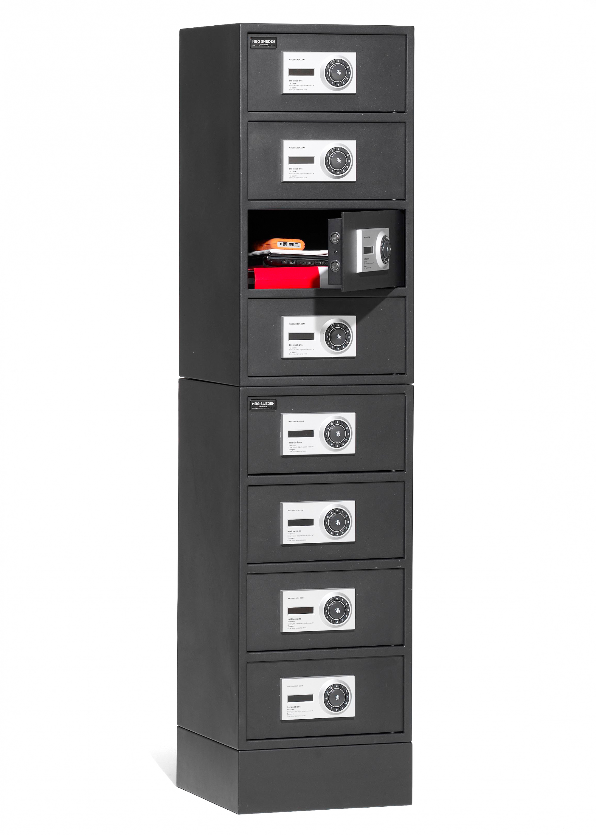 Värdeförvaringsskåp MBG 23-8